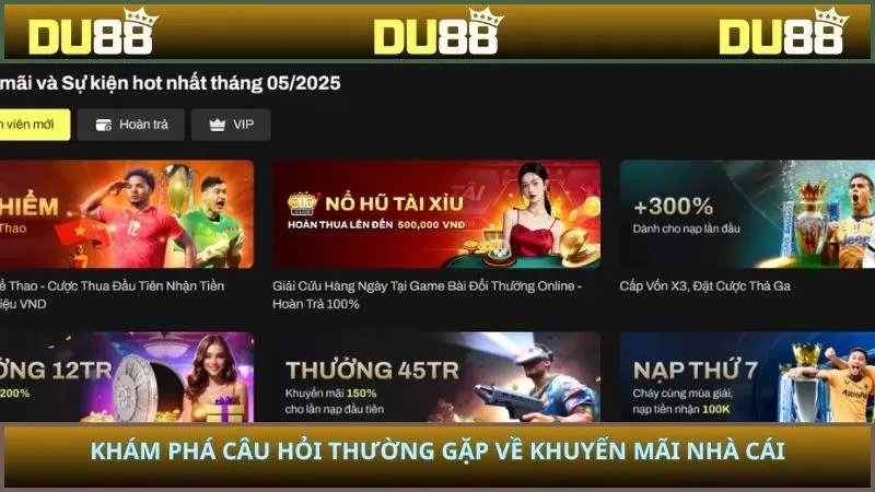 Khám phá câu hỏi thường gặp về khuyến mãi nhà cái