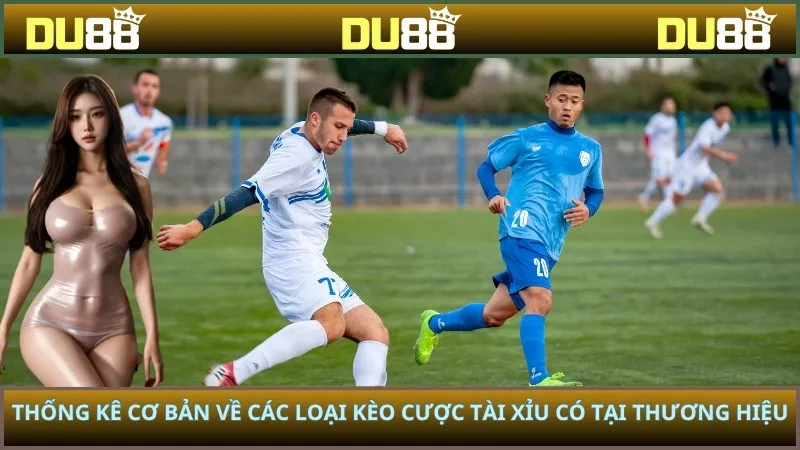 Thống kê cơ bản về các loại kèo cược tài xỉu có tại thương hiệu