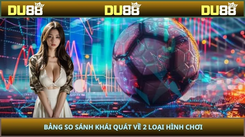 Bảng so sánh khái quát về 2 loại hình chơi