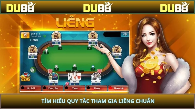 Tìm hiểu quy tắc tham gia Liêng chuẩn