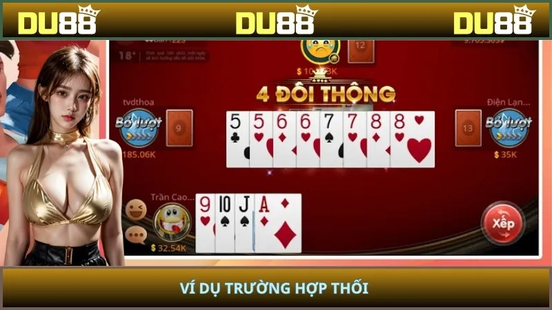 Ví dụ trường hợp thối